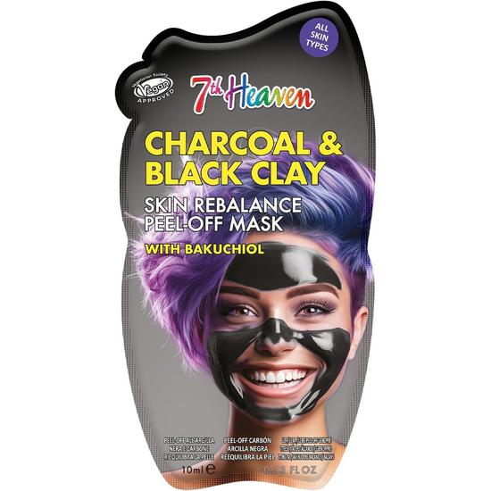 Montagne Jeunesse 7th Heaven Charcoal & Black Clay Skin Rebalance Peel Off Mask 10ml