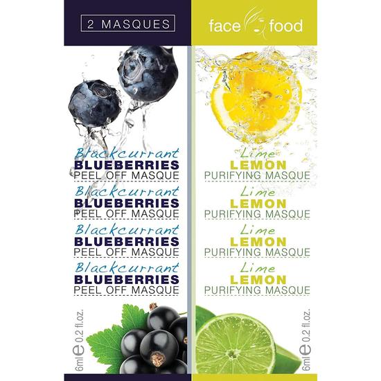 Montagne Jeunesse Face Food Blackberry & Blueberries Peel Off Mask 6ml