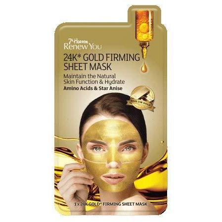 Montagne Jeunesse Renew You 24k* Gold Firming Sheet Mask Pack of 1