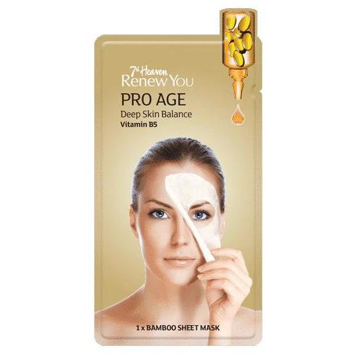 Montagne Jeunesse Renew You Pro Age Bamboo Sheet Mask Pack of 1