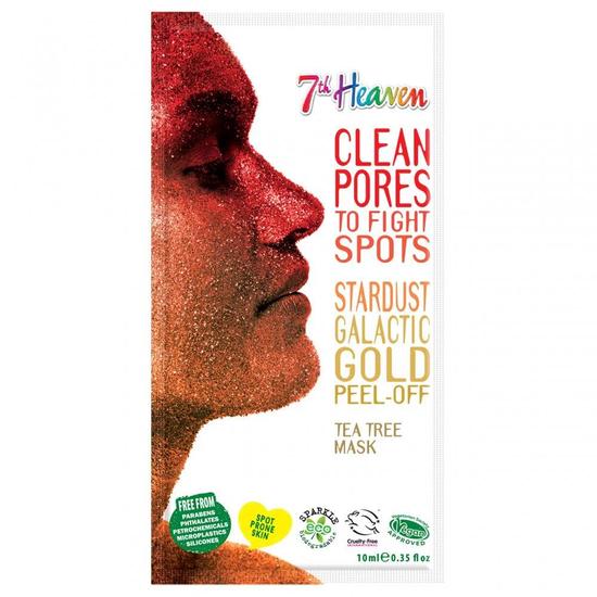 Montagne Jeunesse StarDust Galactic Gold Peel-Off Mask Tea Tree