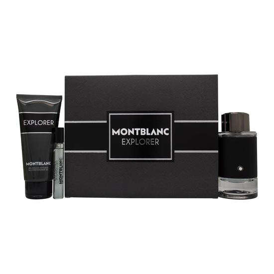Montblanc Explorer Gift Set 100ml Eau De Parfum + Shower Gel 100ml + 15ml Eau De Parfum