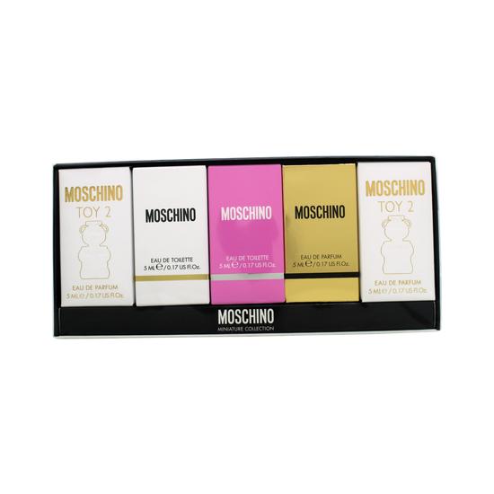 Moschino Miniature's Fragrance Gift Set Fresh Couture Eau De Toilette + Fresh Gold Eau De Parfum + Toy 2 Eau De Parfum + Toy Boy Eau De Parfum 4 x 5ml