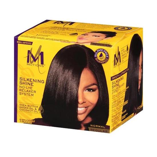 Motions Silkening Shine No Lye Relaxer System 1 Application / Regular