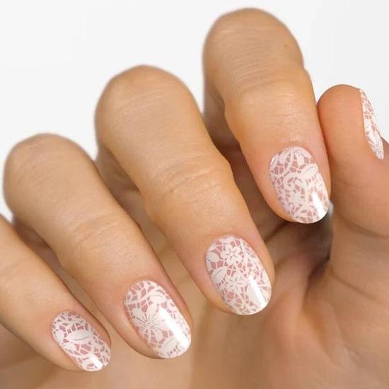 MoYou London GEL NAIL STRIP WHITE LACE | Sales & Offers