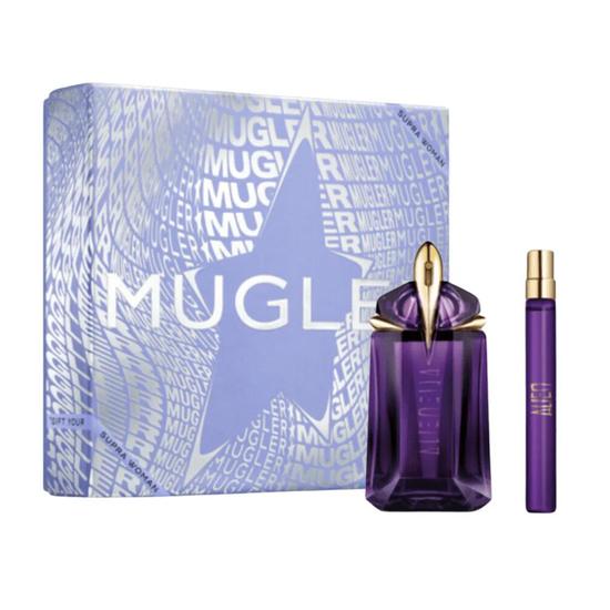 Mugler Alien Women's Perfume Gift Set 60ml Eau De Parfum + 10ml Eau De Parfum