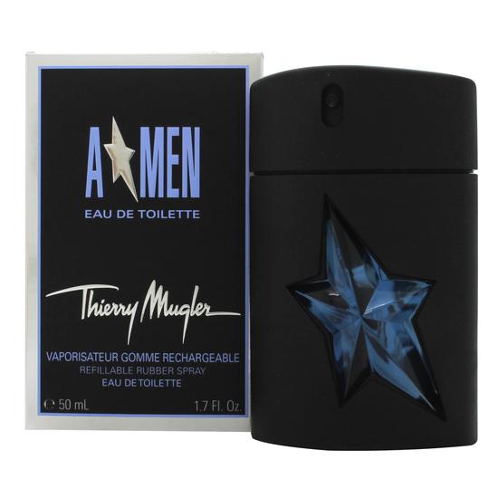 Mugler A*Men A*Men Rubber Flask Eau De Toilette Refillable 50ml