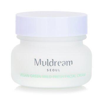Muldream Vegan Green Mild Fresh Facial Cream 60ml