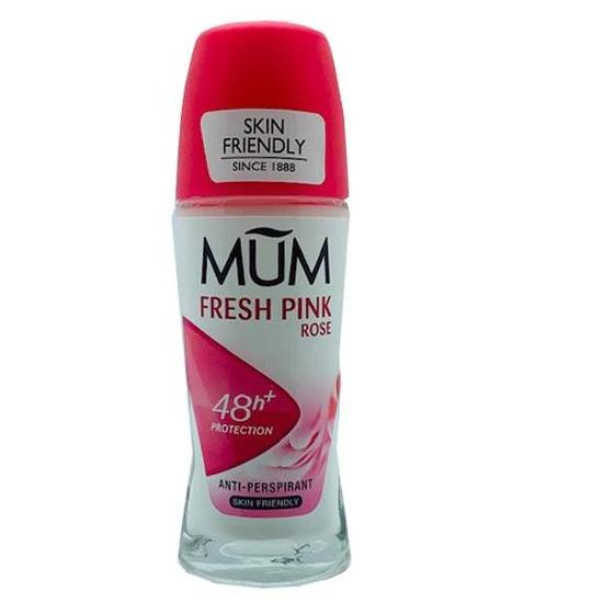 MUM Fresh Pink Rose 24h Deo Roll On 50ml / Fresh Pink