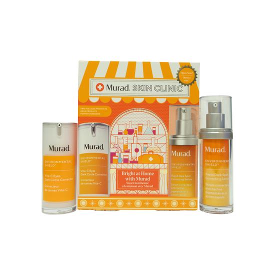 Murad Bright At Home Holiday Gift Set 30ml Correcting Serum + 15ml Dark Circle Corrector