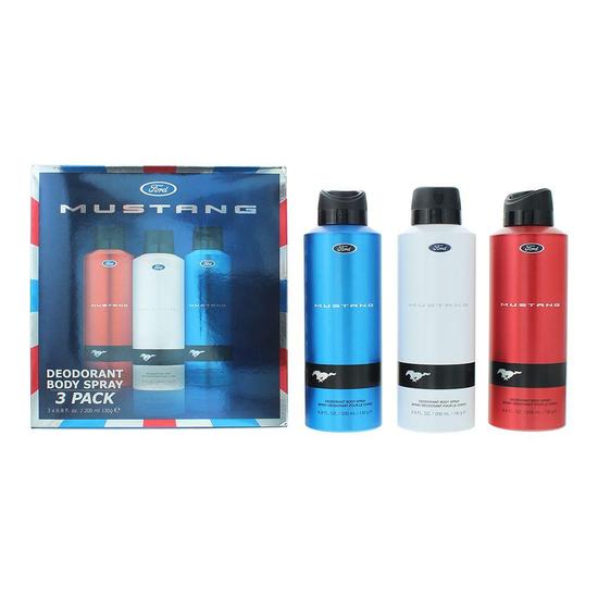 Mustang Deodorant Body Spray Gift Set 200ml