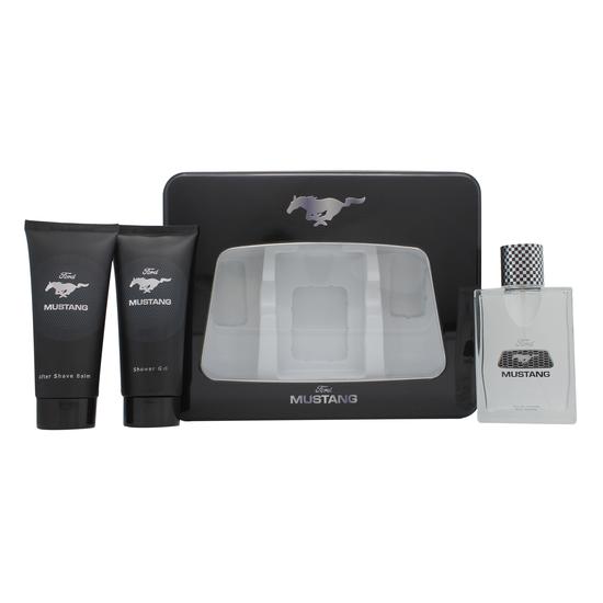 Mustang Gift Set 15ml Red Eau De Toilette + 15ml White Eau De Toilette + 15ml Blue Eau De Toilette + 15ml Green Eau De Toilette