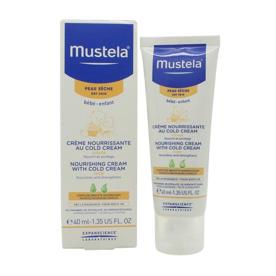 Mustela Bebe-Enfant Nourishing Face Cream With Cold Cream Dry Skin 40ml