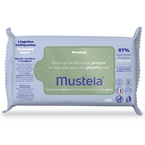 Mustela Cleansing Wipes 60 Wipes