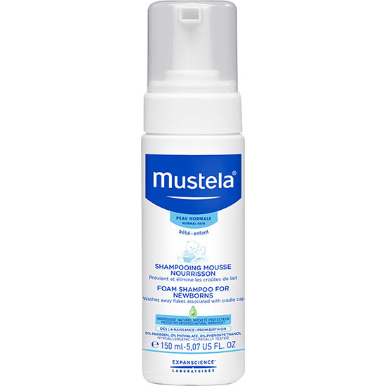 mustela foam shampoo for newborns