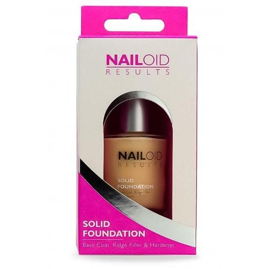 Nailoid Solid Foundation All In 1 Base, Fill, Hard Corrective Nail Underwear 12ml