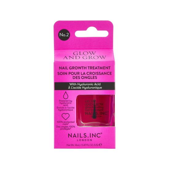 Nails Inc Glow & Grow Nail Growth Treatment 13.5ml