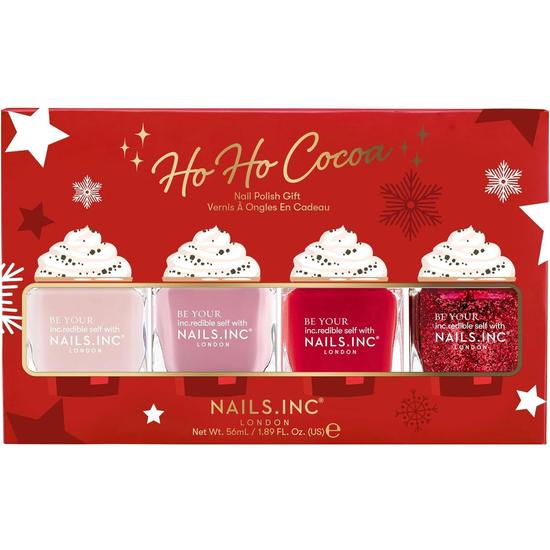 Nails Inc Ho Ho Cocoa Nail Polish Set