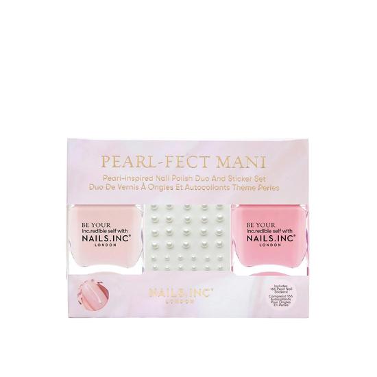 Nails Inc Pearl-Fect Mani Nail Polish Duo