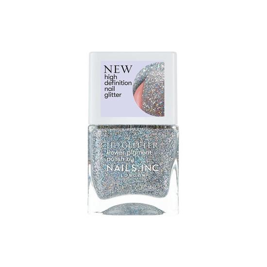 Nails Inc Ring Light Ready HD Glitter Polish