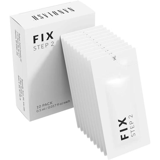 Nanolash Step 2 Fix Sachets Lash Lift & Lamination Neutralizer 10 x 5ml