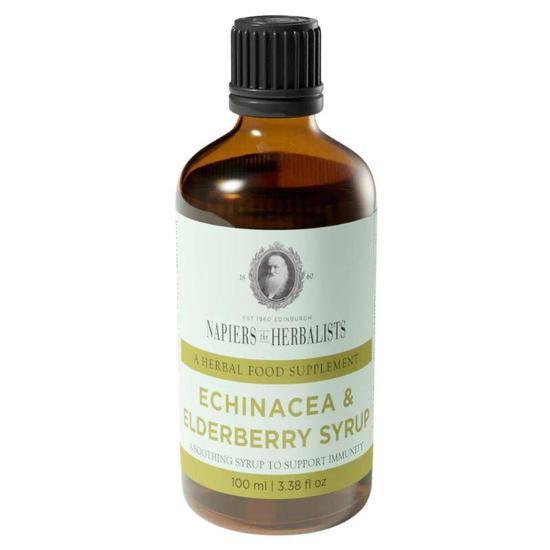 Napiers the Herbalists Napiers Echinacea & Elderberry Syrup 100ml