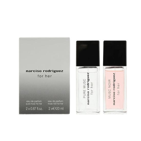 Narciso Rodriguez Musc Noir Eau De Parfum Gift Set Duo 20ml