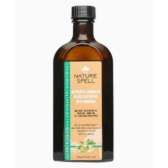 Nature Spell Authentic Jamaican Black Castor Oil With Moringa 150ml