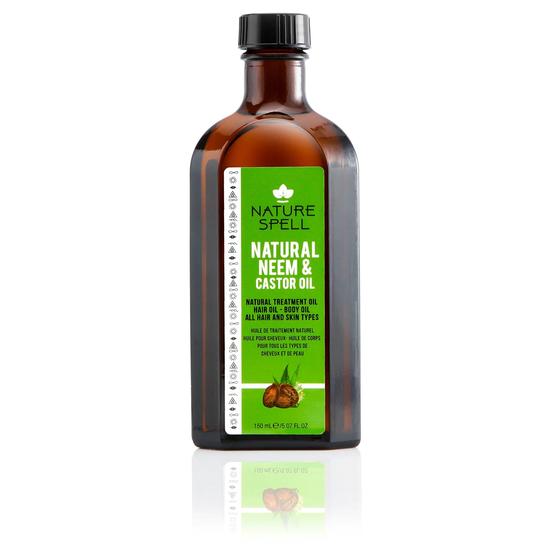 Nature Spell Neem & Castor Oil For Hair & Body 150ml