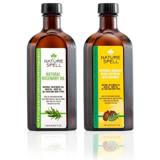 Nature Spell Rosemary Oil For Hair Fusion Set Duo 150ml x 2