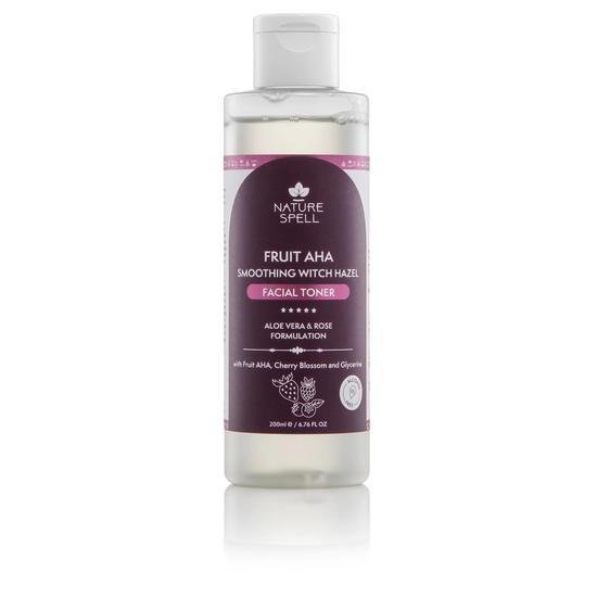 Nature Spell Smoothing Witch Hazel Face Toner With AHA's 200ml