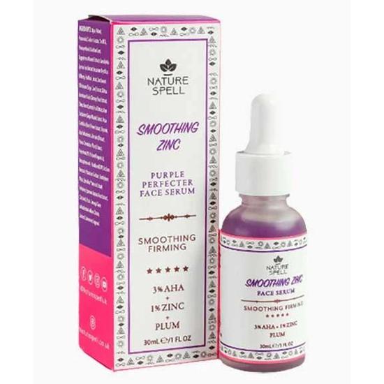 Nature Spell Smoothing Zinc Purple Perfecter Face Serum 30 ml