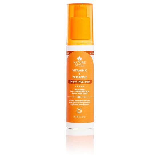 Nature Spell Vitamin C & Pineapple SPF 50+ Face Fluid