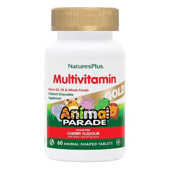 Nature's Plus Animal Parade Gold Chewable Multi Cherry Flavour 60