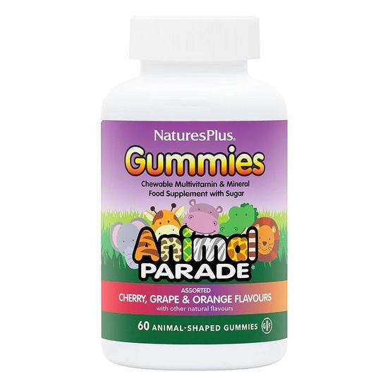 Nature's Plus Animal Parade Gummies Assorted Flavour 60