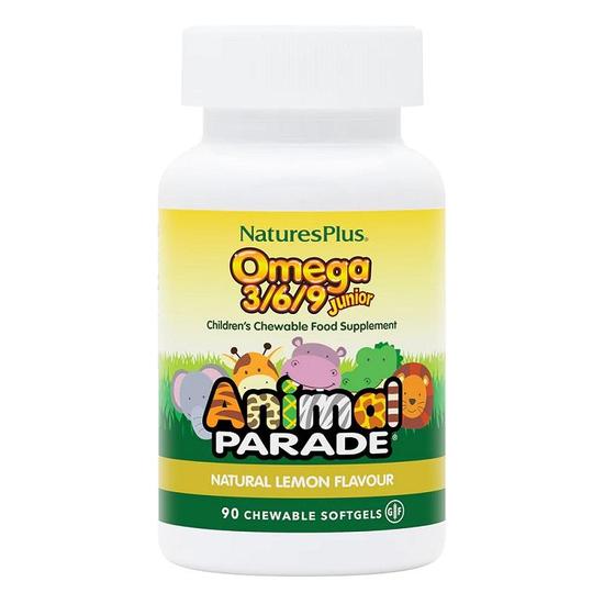 Nature's Plus Animal Parade Omega 3-6-9 Junior Softgels 90 Softgels