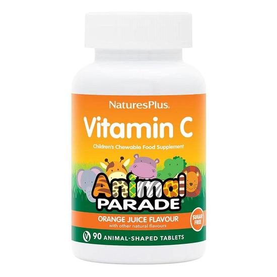 Nature's Plus Animal Parade Sugar Free Vitamin C Chewables 90 Chewables