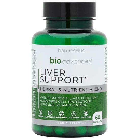 Nature's Plus Bioadvanced Liver Support Capsules 60 Capsules