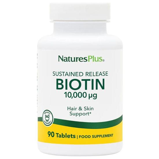 Nature's Plus Biotin 10, 000mcg Tablets 90 Tablets