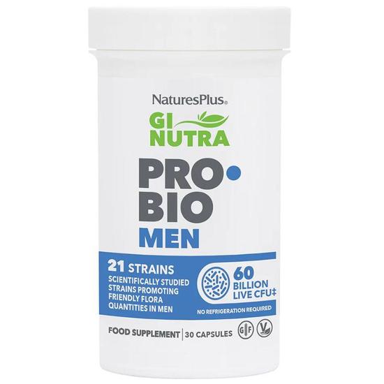 Nature's Plus GI Nutra Men Capsules 30 Capsules