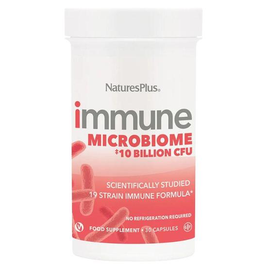 Nature's Plus Immune Microbiome 10bn Capsules 30 Capsules