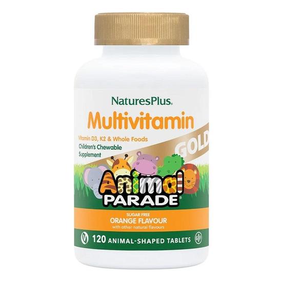 Nature's Plus Natures Plus Animal Parade Gold Orange Chewables 120 Chewables