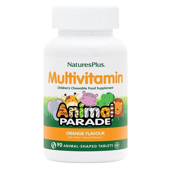 Nature's Plus Natures Plus Animal Parade Multivitamin Orange Chewables 90 Chewables