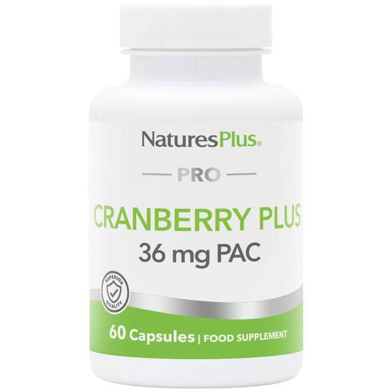 Nature's Plus Pro Cranberry Plus 36mg PAC Capsules 60 Capsules