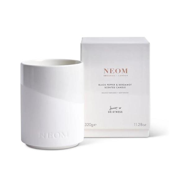 Neom Organics Black Pepper & Bergamot Scented Candle | Sales