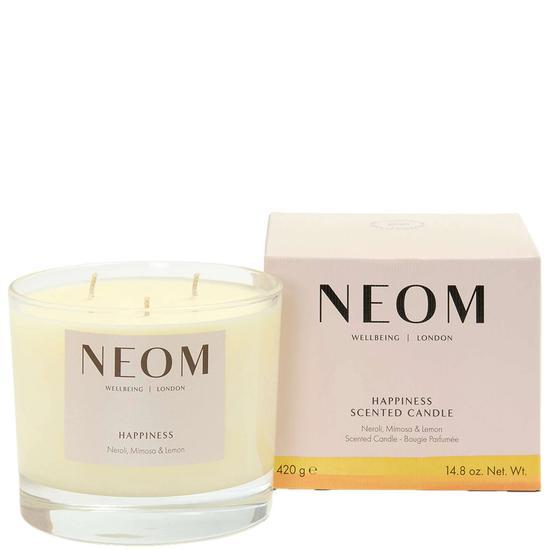 Neom Organics Happiness Scented 3 Wick Candle