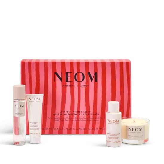 Neom Organics Wellbeing London Perfect Night's Sleep Wellbeing Discovery Collection + Sleeve