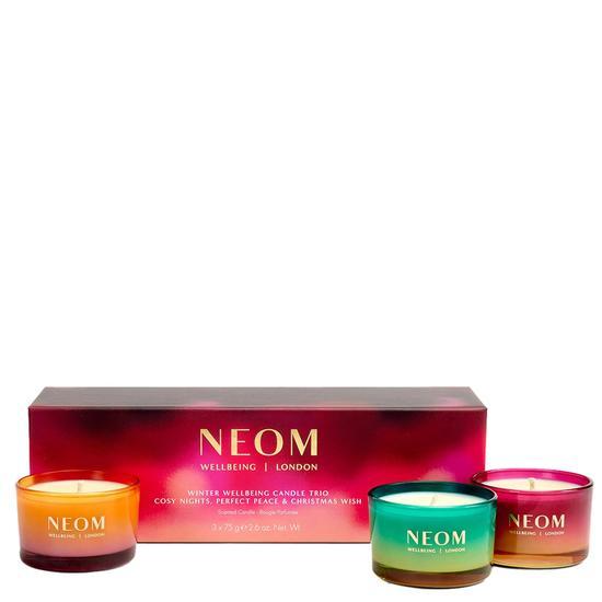 Neom Organics Winter Wellbeing Candle Trio
