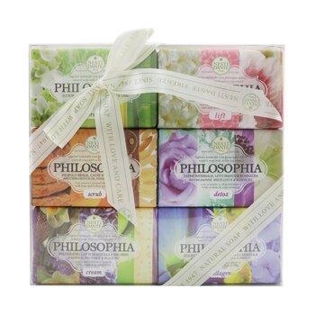 Nesti Dante Philosophia The Collection Soap Set: 6x 150g