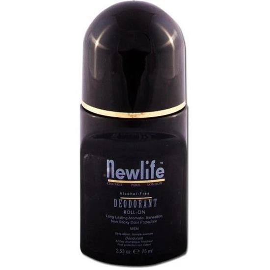 New Life Alcohol Free Deodorant Roll On For Men 75ml